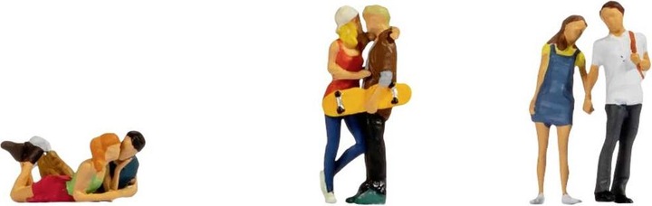 Actual product image Noch Young Couples Painted