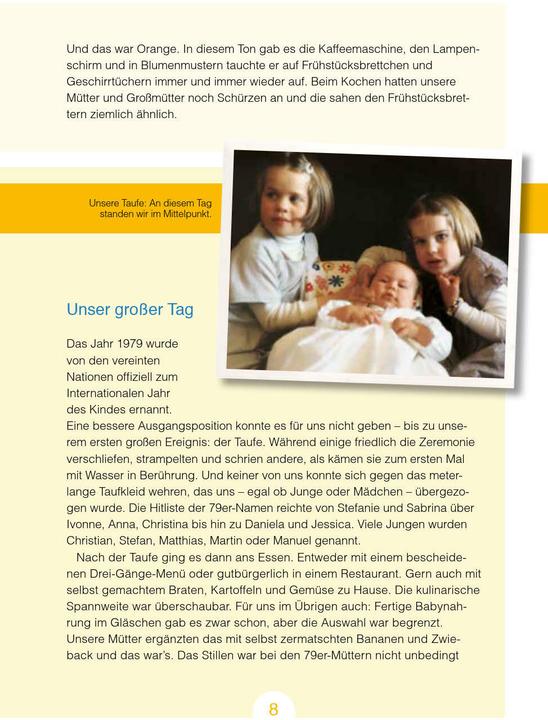 Produktbild Wir vom Jahrgang 1979 - Kindheit und Jugend (Deutsch, Christina Langenbahn, Patricia Baumann, 2018)