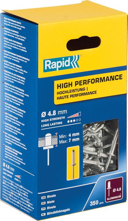 Produktbild Rapid Universal Blindniete Ø 4,8 x 10 mm