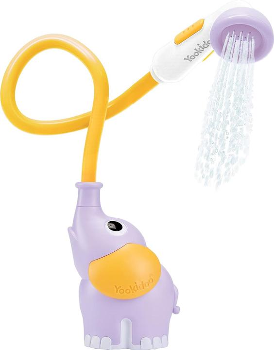 Actual product image Yookidoo Elephant Baby Shower - Purple - Versione Web