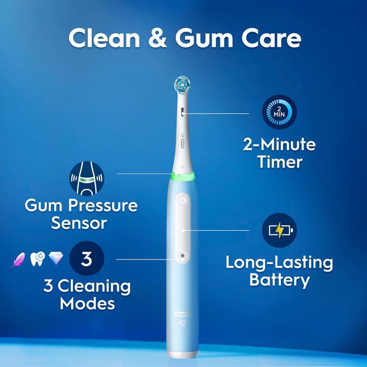 Produktbild Oral-B iO3 Electric toothbrush, blue with travel case