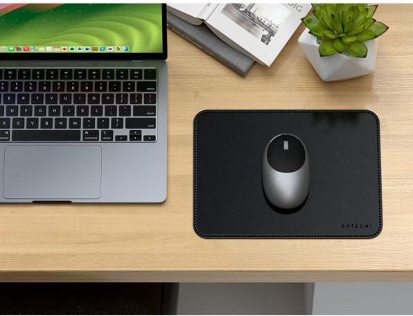Productafbeelding Satechi Vegan-leren premium muismat zwart