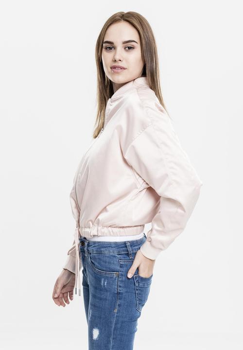 Produktbild Urban Classics Ladies Satin Kimono Blouson (XS)