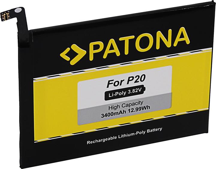 Actual product image Patona Battery f. Huawei P20 HB396285ECW EML-AL00