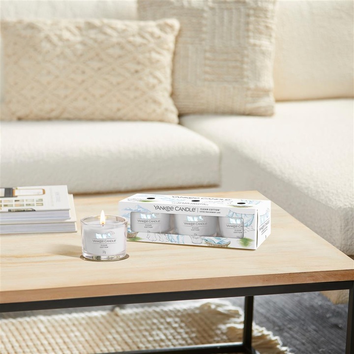 Actual product image Yankee Candle Clean Cotton (37 g)