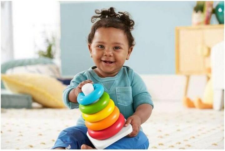 Actual product image Fisher-Price Eco colour ring pyramid