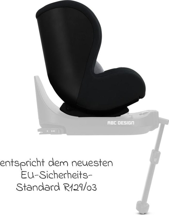 Actual product image ABC Design Reboarder-Kindersitz Lily i-Size ab Geburt (Reboarder, ECE R129/i-Size Standard)