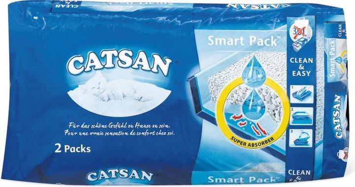 Produktbild Catsan Hygiene Plus Smart Pack™ (Biologisch abbaubar, Neutralisierend, Nicht klumpend, 3.90 kg)