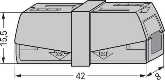 Actual product image Wago Service terminal