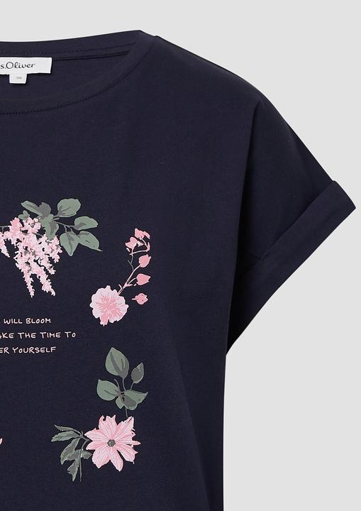 Actual product image S.Oliver T-Shirt T-Shirt mit Frontprint im Relaxed Fit (34)