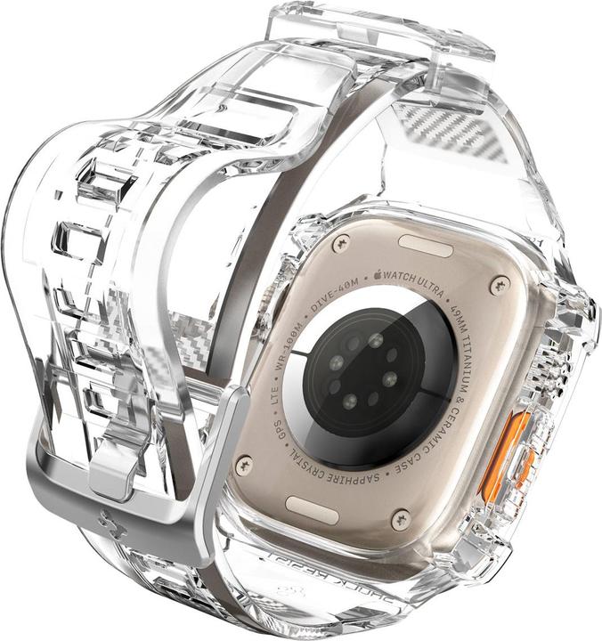 Produktbild Spigen RUGGED ARMOR "PRO" Apple Watch ULTRA (49MM) CRYSTAL CLEAR (Thermoplastic polyurethane (TPU))