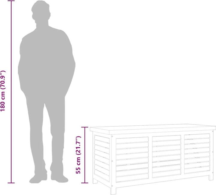 Actual product image vidaXL Gartenbox