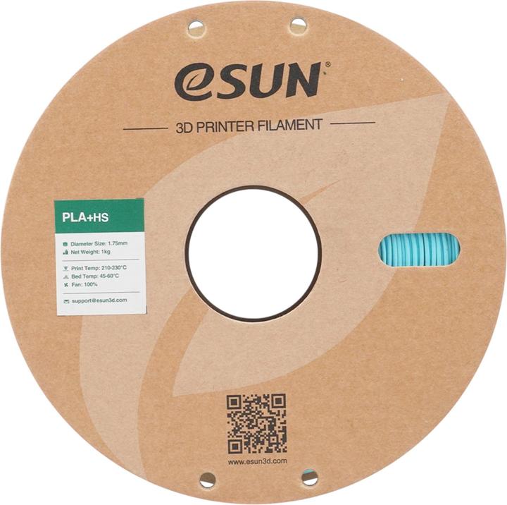 Actual product image eSUN PLA+HS Soft Blau Filament 1.75mm 1Kg (1.75 mm, 1000 g)
