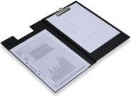 Actual product image Rapesco Clipboard folder, DIN A4, grained PVC film, black