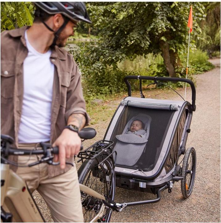 Actual product image Hauck Baby Lounger 2 Grey
