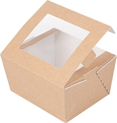 Produktbild Depa Menübox mit Sichtfenster, 780 ml, 50 Stück