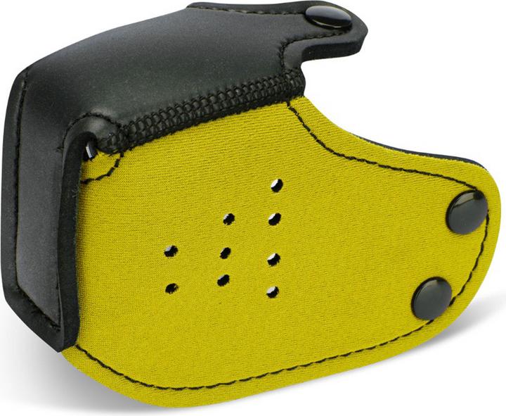 Actual product image Prowler Puppy Muzzle - Yellow (Dog)