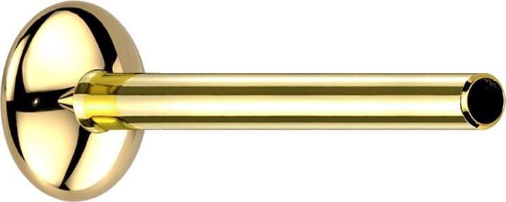 Produktbild Star Piercing Micro Threadless UFO Labret-Stab vergoldet (Titan G23, ohne Messing)