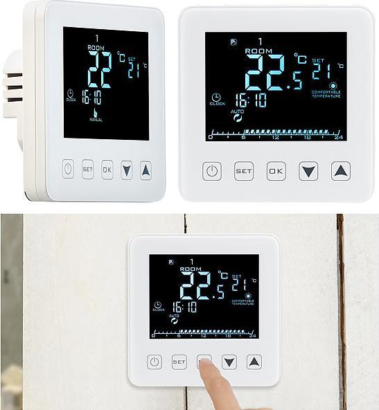 Image du produit Revolt Set de 2 thermostats muraux pour chauffage au sol