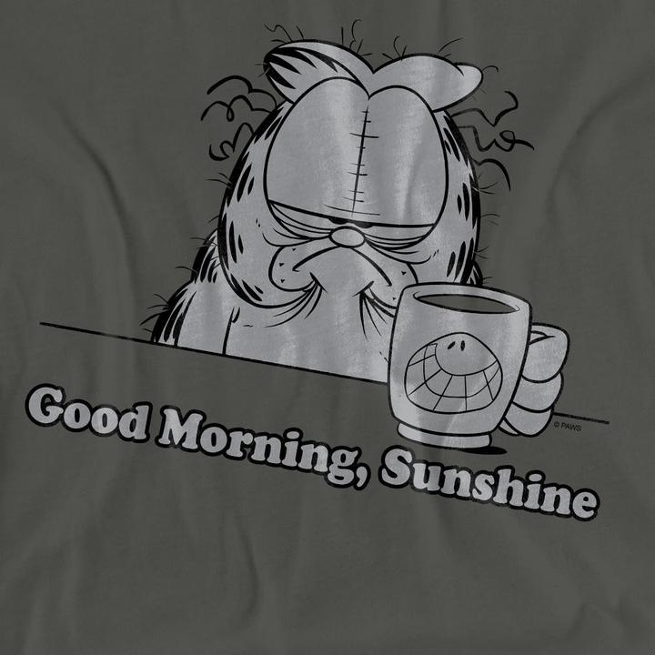 Immagine prodotto Garfield Good Morning Sunshine Maglietta Adulto Unisex (XL)