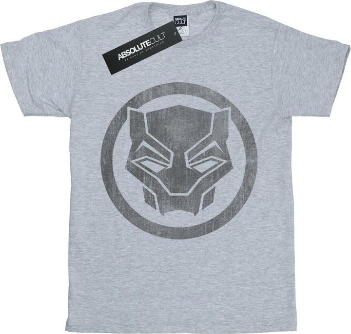 Produktbild Jungen Black Panther Distressed Icon TShirt (152, 158)