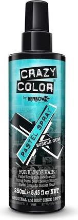 Produktbild Crazy Color Pastel Hair Spray Bubblegum Blue 250ml (250 ml)