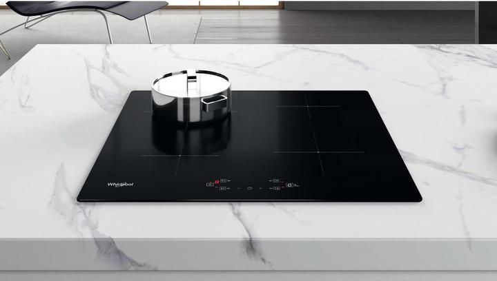 Produktbild Whirlpool WS Q7360 NE Schwarz Integriert 59 cm Zonen-Induktionskochfeld 4 Zone(n) (59 cm, Induktionskochfeld)