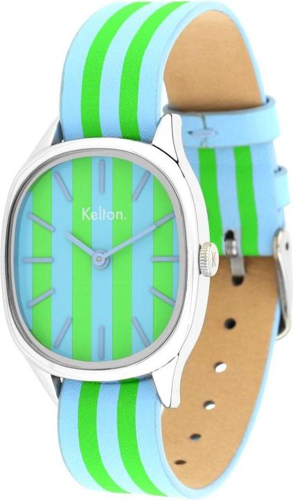 Blue, Green, Silver