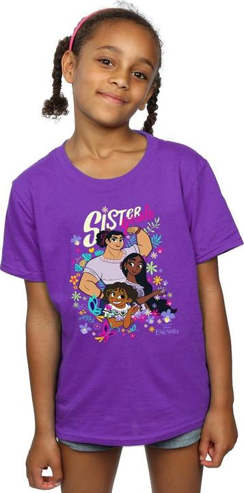 Immagine prodotto Disney Encanto Sister Goals Maglietta Ragazze (140, 146)