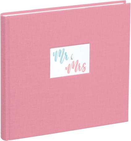 Actual product image Semikolon Guestbook Flamingo pink (25 x 23 cm)
