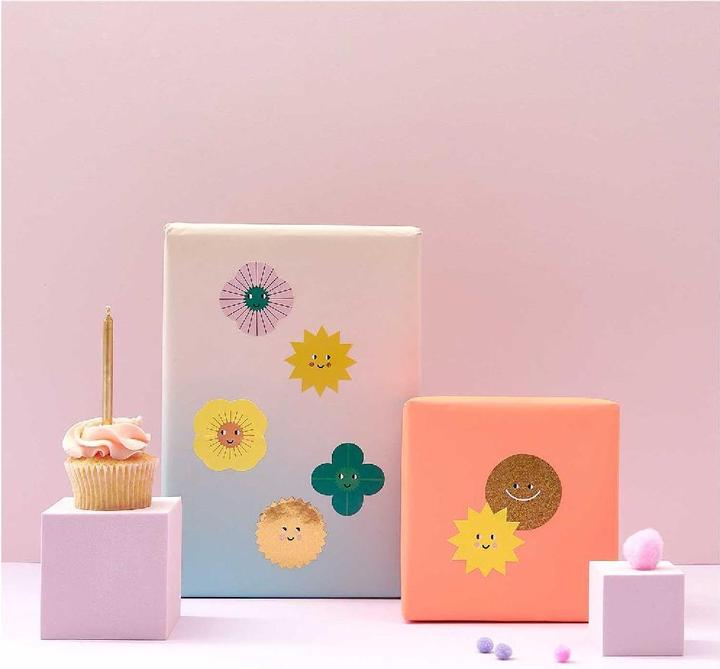 Produktbild Rico Design Sticker Happy Birthday, Sonnen.300314