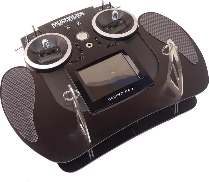 Actual product image AHLtec Transmitter panel Multiplex Cockpit SX7, SX9 & SX12 in Black