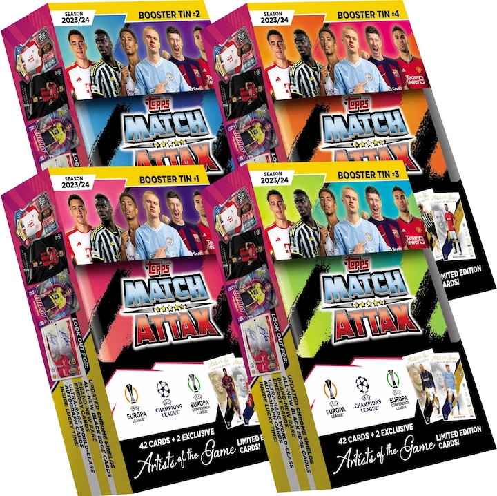 Actual product image Topps Match Attax UCL 23/24 Mini Tin (German)