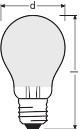 Productafbeelding Osram LED-lamp (E27, 6.50 W, 806 lm, 1 x, E)