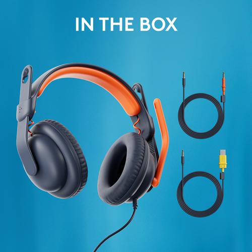 Produktbild Logitech Zone Learn - CLASSIC BLUE - OVER EAR AUX 3.5mm - EDU