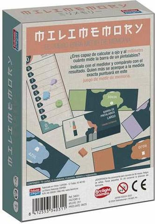 Produktbild Falomir Lernspiel Millimemory (Spanisch)
