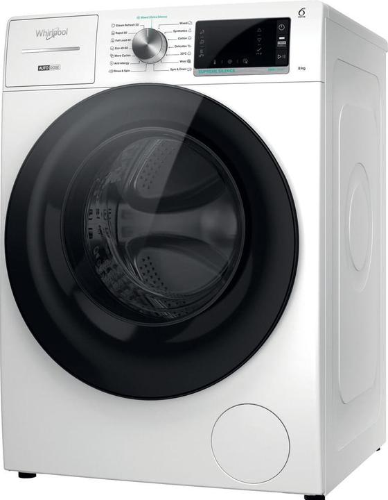 Actual product image Whirlpool PRALKA W7X W845WB EE Supreme Silence (8 kg, Left)