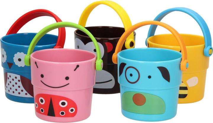 Productafbeelding Stapel dierenbadjes, 5 stuks.