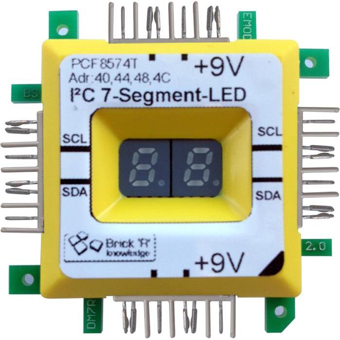 Allnet Espositore Brick'R'knowledge PCF8574 (Display), Modulo elettronico