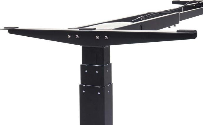 Actual product image Swisshandel24 Frame, variable table frame for corner desk, electrically height-adjustable Memory 45kg - schw
