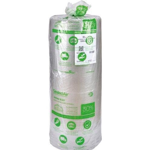 Aircap, Verpackungsmaterial, Luftpolsterfolie 120cmx100m Sperrschicht transpar. 30% recycelt (1 Stück)