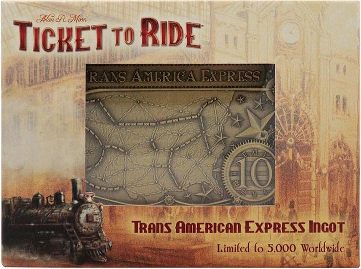 Image du produit Fanattik Ticket to Ride Lingot Trans America Express Limited Edition