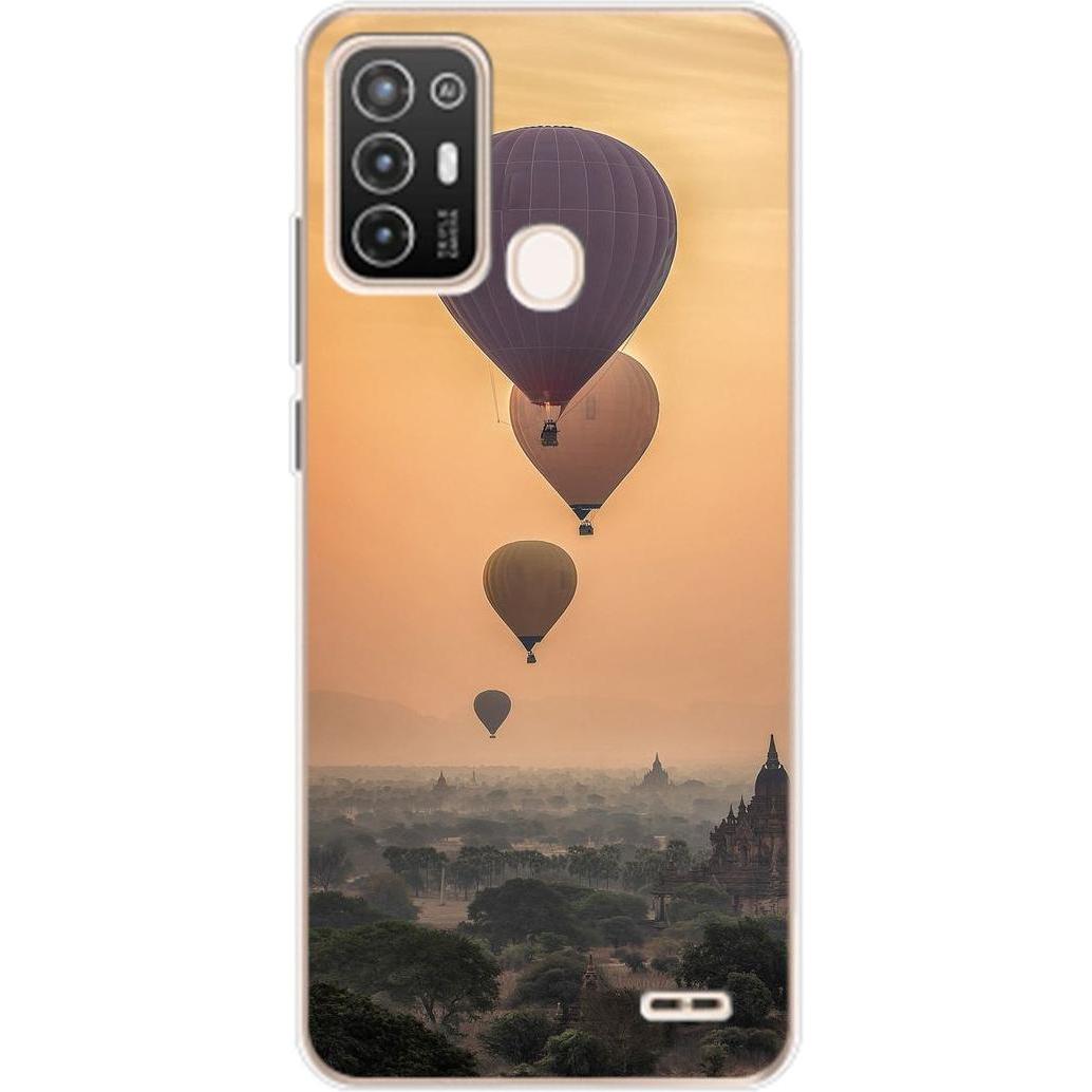 König Design Hülle Handy Schutz für ZTE Blade A52 Case Cover Tasche Bumper Etuis Backcover (ZTE Blade A52), Smartphone H...