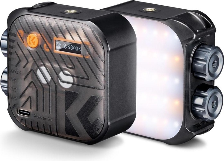 Produktbild K&F Concept Dual Color Temperature LED Video Ligtht, Built-in 2000mA battery (Black) (Videoleuchte)