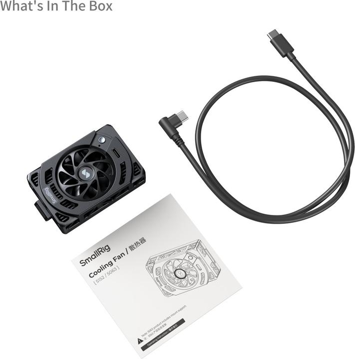 Image du produit SmallRig Ventilateur de refroidissement pour Sony 5152 (Refroidisseur de caméra)