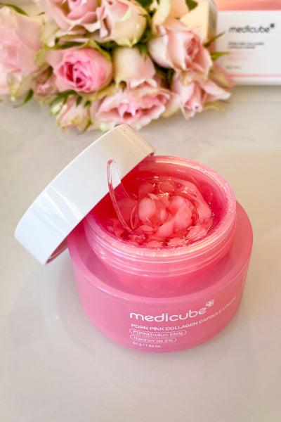 Actual product image Medicube Pink Collagen (55 ml, Day cream, Up to SPF 10)