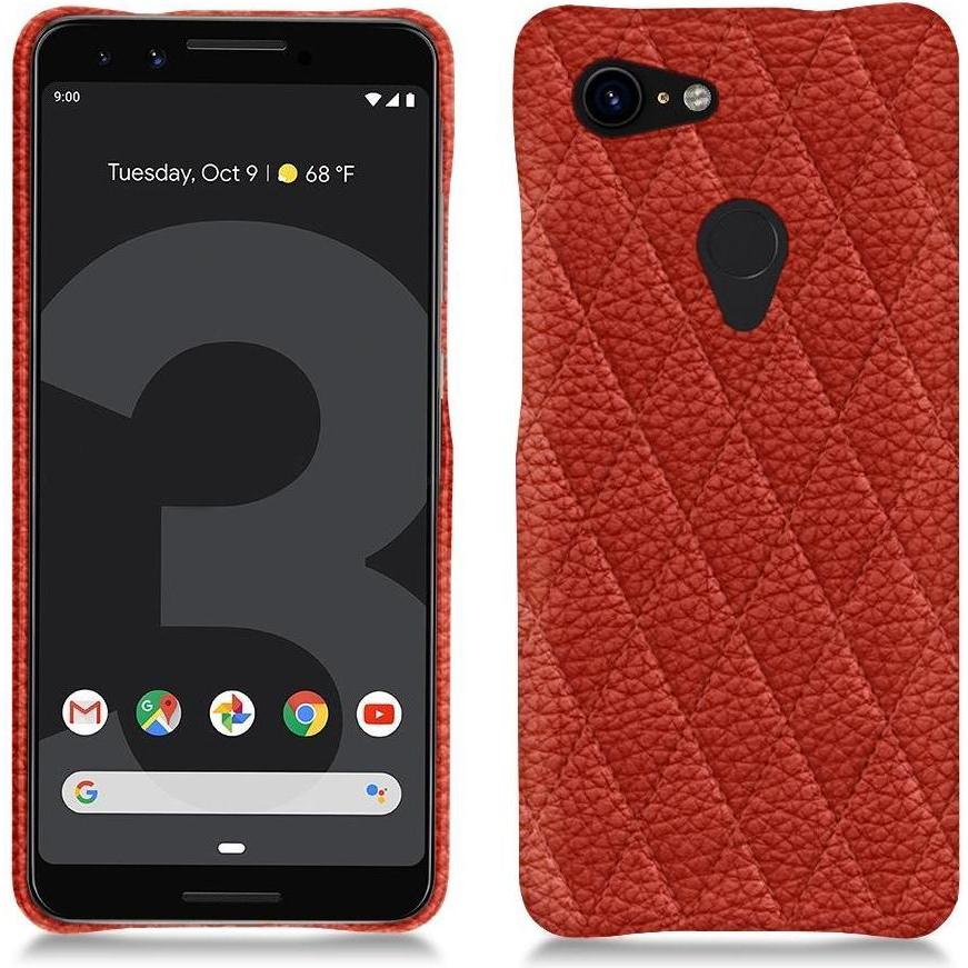 Noreve Lederschutzhülle (Google Pixel 3 XL), Smartphone Hülle, Orange