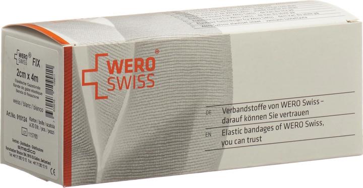 Produktbild Wero Swiss Fix Elastische Gazebinde weiss