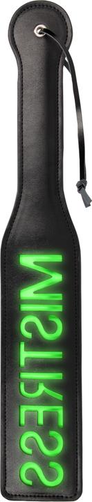 Produktbild Ouch! Mistress" Paddle - Glow in the Dark