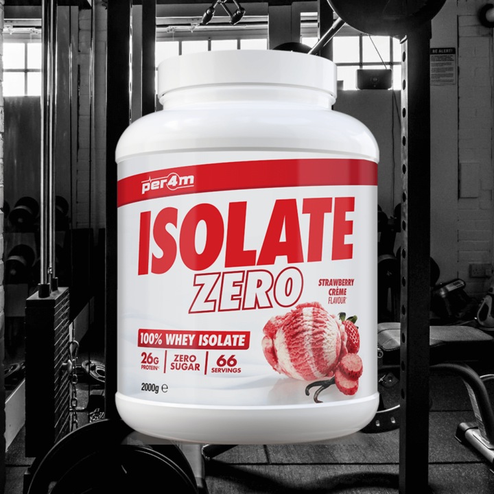 Actual product image Per4m Whey Isolate Zero (Strawberry cream, 2000 g)